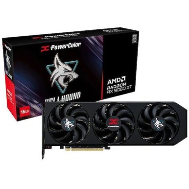 PowerColor Radeon RX 9060 XT 16GB GDDR6 Hellhound Κάρτα Γραφικών