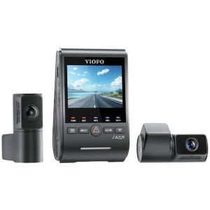 VIF A329T Σετ Κάμερα DVR Αυτοκινήτου 4K με Οθόνη 2.4
