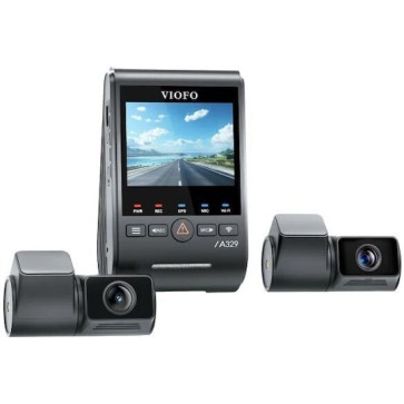 VIF A329T Σετ Κάμερα DVR Αυτοκινήτου 4K με Οθόνη 2.4