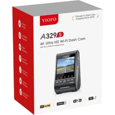 Viofo A329S Κάμερα DVR Αυτοκινήτου 4K με Οθόνη 2.4