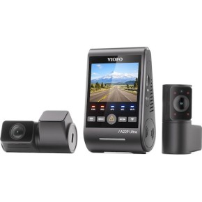 Viofo A229 Ultra 3 Σετ Κάμερα DVR Αυτοκινήτου 4K Wi-Fi, GPS & Κάμερα Οπισθοπορείας