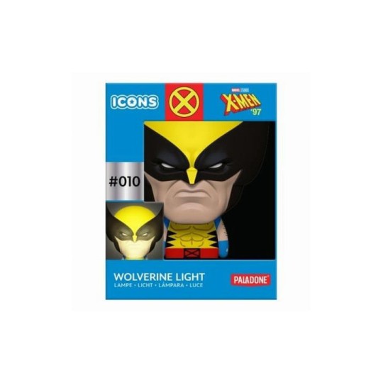 Paladone Παιδικό Φωτιστικό Γραφείου Wolverine Light Πολύχρωμο 11x11x14εκ.