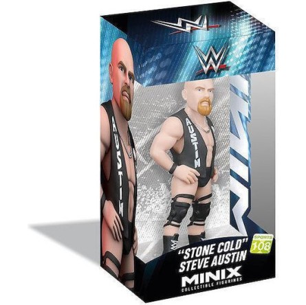 Wwe Stone Cold Steve Austin Figure Minix 12cm