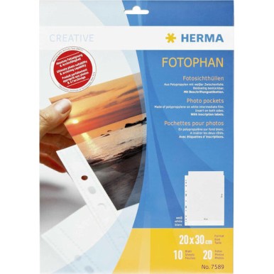 Herma Πλαστικές Ζελατίνες για Φωτογραφίες Τύπου 