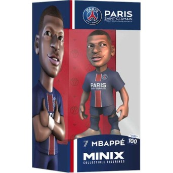 Minix Ποδόσφαιρο: Kylian Mbappe Paris Saint-Germain Φιγούρα 12εκ.