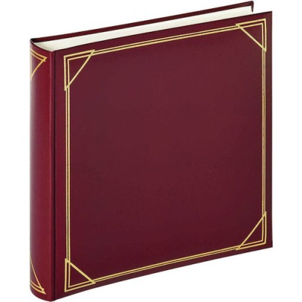 Walther Άλμπουμ Standard 100 Σελίδων Wine Red 30x30εκ.