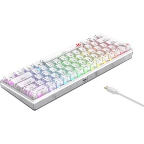 Havit KB903L Gaming Μηχανικό Πληκτρολόγιο με RGB φωτισμό (Αγγλικό US) Λευκό