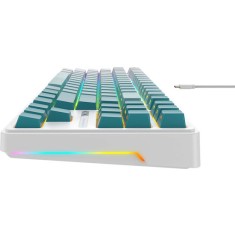 Havit KB901L Gaming Μηχανικό Πληκτρολόγιο με RGB φωτισμό (Αγγλικό US) Λευκό