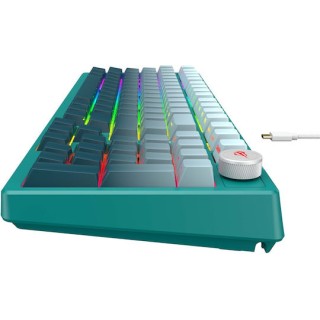 Havit KB899L Gaming Μηχανικό Πληκτρολόγιο με RGB φωτισμό (Αγγλικό US) Πράσινο