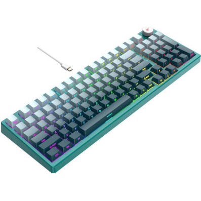 Havit KB899L Gaming Μηχανικό Πληκτρολόγιο με RGB φωτισμό (Αγγλικό US) Πράσινο