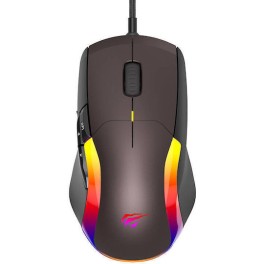 Havit MS959S RGB Gaming Ποντίκι 8000 DPI Καφέ