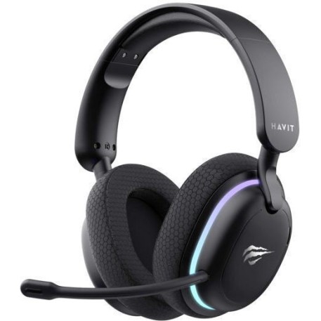Havit Fuxi H7 Over Ear Gaming Headset με σύνδεση Bluetooth Λευκό
