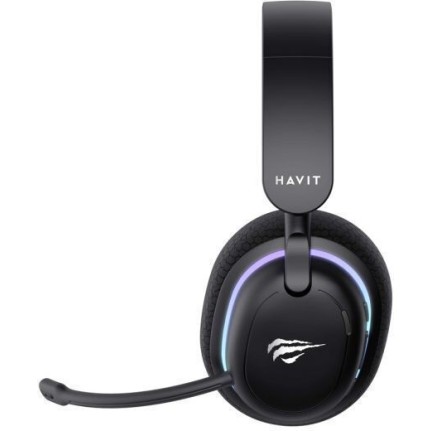 Havit Fuxi H7 Over Ear Gaming Headset με σύνδεση Bluetooth Λευκό