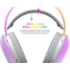 Havit H2037d Over Ear Gaming Headset με σύνδεση 2x3.5mm / USB Λευκό