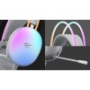 Havit H2037d Over Ear Gaming Headset με σύνδεση 2x3.5mm / USB Λευκό