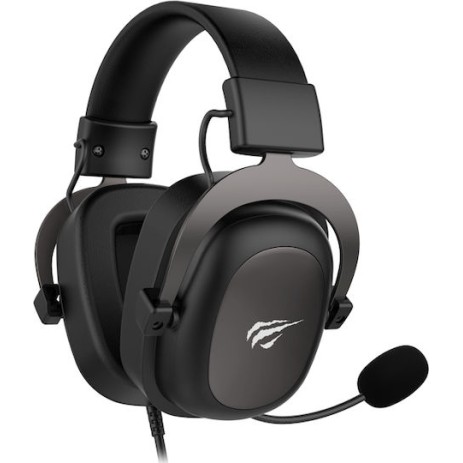 Havit H2002D Over Ear Gaming Headset με σύνδεση 3.5mm Καφέ