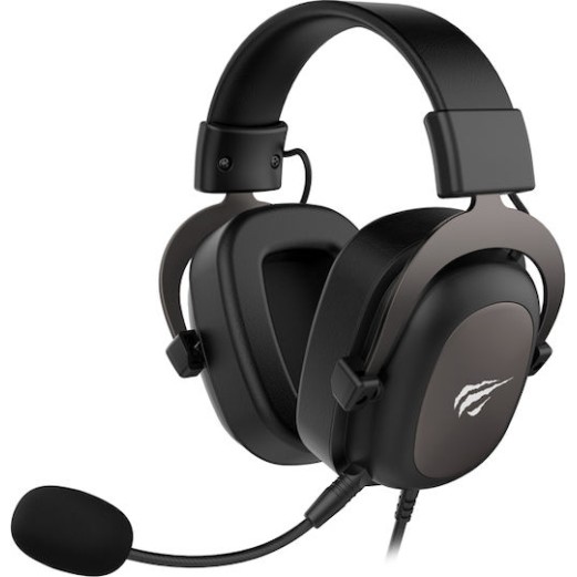 Havit H2002D Over Ear Gaming Headset με σύνδεση 3.5mm Καφέ