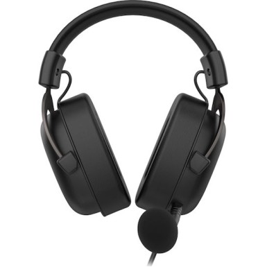 Havit H2002D Over Ear Gaming Headset με σύνδεση 3.5mm Καφέ