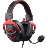 Havit H2002e Over Ear Gaming Headset με σύνδεση 3.5mm Κόκκινο