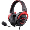 Havit H2002e Over Ear Gaming Headset με σύνδεση 3.5mm Κόκκινο