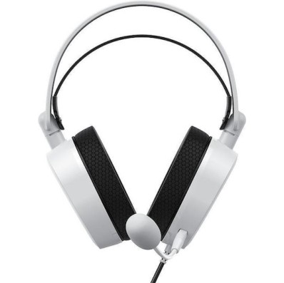 Havit H2038U Over Ear Gaming Headset με σύνδεση USB Λευκό