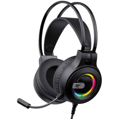 Havit H2040D Over Ear Gaming Headset με σύνδεση 3.5mm / USB