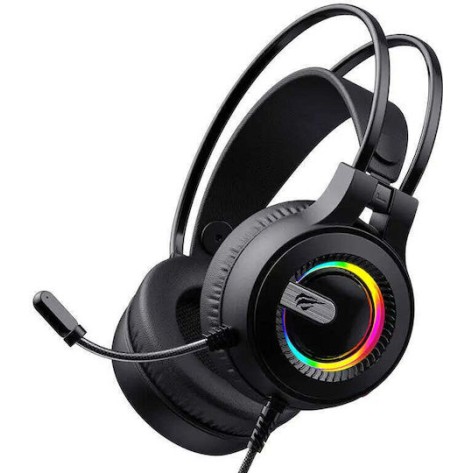 Havit H2040D Over Ear Gaming Headset με σύνδεση 3.5mm / USB