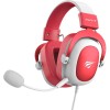 Havit H2002D Over Ear Gaming Headset με σύνδεση 3.5mm Red/White