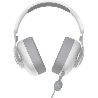 Havit H2230D Over Ear Gaming Headset με σύνδεση 3.5mm Λευκό