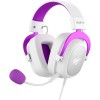Havit H2002D Over Ear Gaming Headset με σύνδεση 3.5mm Μωβ