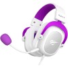Havit H2002D Over Ear Gaming Headset με σύνδεση 3.5mm Μωβ