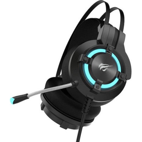 Havit H2212U Over Ear Gaming Headset με σύνδεση USB