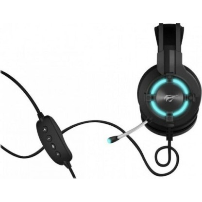 Havit H2212U Over Ear Gaming Headset με σύνδεση USB