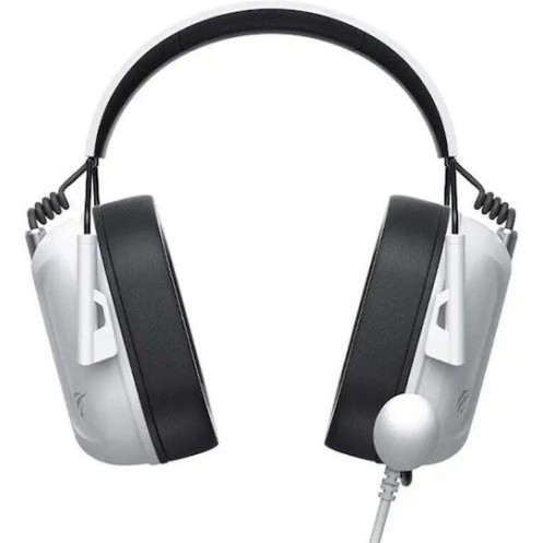 Havit H2033D Over Ear Gaming Headset με σύνδεση 3.5mm Λευκό / Μαύρο