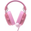 Havit H2002D Over Ear Gaming Headset με σύνδεση 3.5mm Ροζ