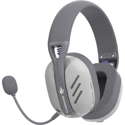 Havit Fuxi H3 Ασύρματο On Ear Gaming Headset με σύνδεση USB Γκρι