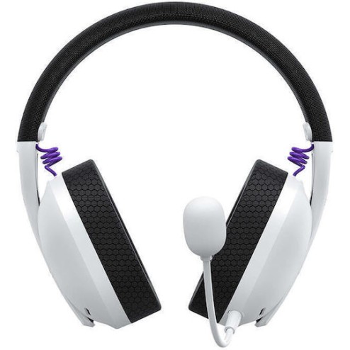 Havit Fuxi H3 Ασύρματο On Ear Gaming Headset με σύνδεση USB Λευκό