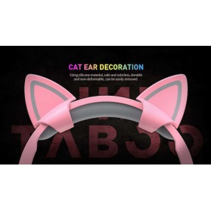 Havit H2233D On Ear Gaming Headset με σύνδεση USB / 3.5mm Ροζ