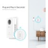 TP-LINK TL-WPA8631P KIT v4 Powerline Διπλό για Ασύρματη Σύνδεση Wi‑Fi 5 με Passthrough Πρίζα και 3 Θύρες Gigabit Ethernet