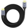 Unitek Cable DisplayPort male - DisplayPort male 2m Μαύρο