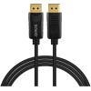 Savio Cable DisplayPort male - 2m Μαύρο
