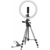 Cullmann Ring Light Alpha 1000 Vlogging Kit 3000-6000K με Τρίποδο Δαπέδου και Βάση για Κινητό