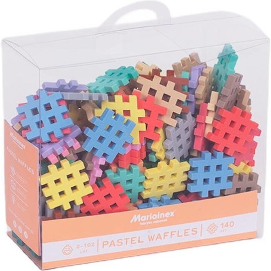 Marioinex Τουβλάκια Waffle Mini για 2+ Ετών 140τμχ