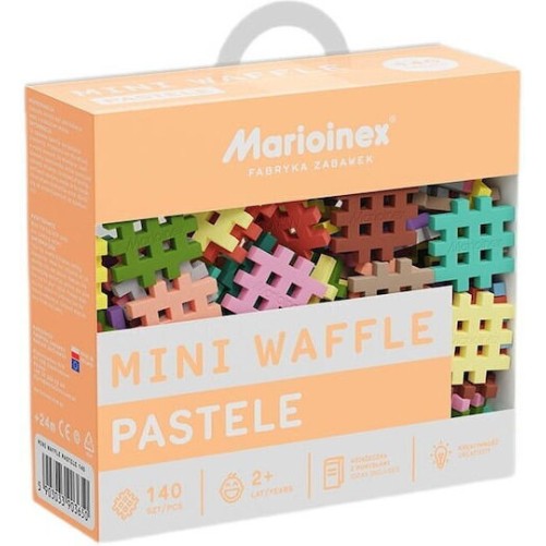 Marioinex Τουβλάκια Waffle Mini για 2+ Ετών 140τμχ