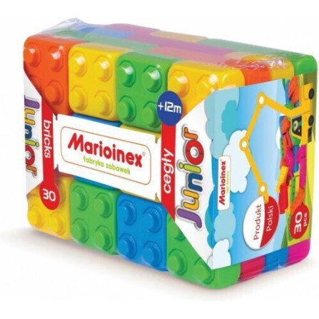 Marioinex Τουβλάκια για 1+ Έτους 30τμχ