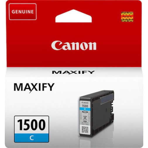 Canon PGI-1500 Γνήσιο Μελάνι Εκτυπωτή InkJet Κυανό (9229B001)