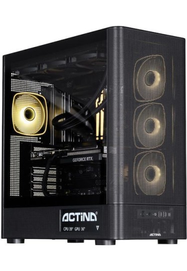 Actina 5901443441908 Gaming Desktop PC (Ultra 7-270K Plus/32GB DDR5/1TB SSD/GeForce RTX 5080/No OS)