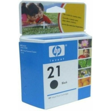 HP 21 Γνήσιο Μελάνι Εκτυπωτή InkJet Μαύρο (C9351AE)
