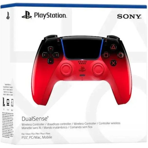 Sony DualSense Hyperpop Ασύρματο Gamepad για PS5 Techno Red