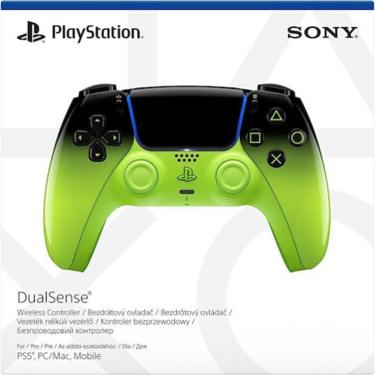 Sony DualSense Ασύρματο Gamepad για PS5 Black, Green